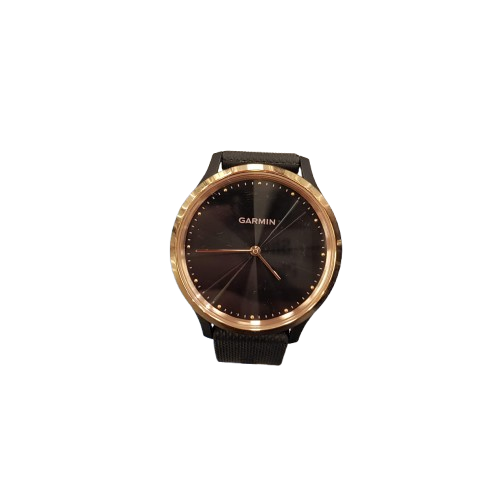 Garmin 43mm Vivomove HR Sport S/M Smartwatch – Rose Gold/Black