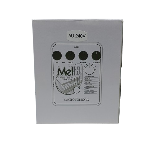Electro Harmonix Mel9 Tape Replay Machine Guitar Pedal White (CP)