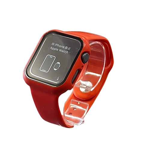 Apple Watch A2292 44mm Space Grey With Red Band And Charger (GE)