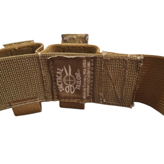 Tactical Tailor 40mm 12-Round Bandolier Belt Black (JN)