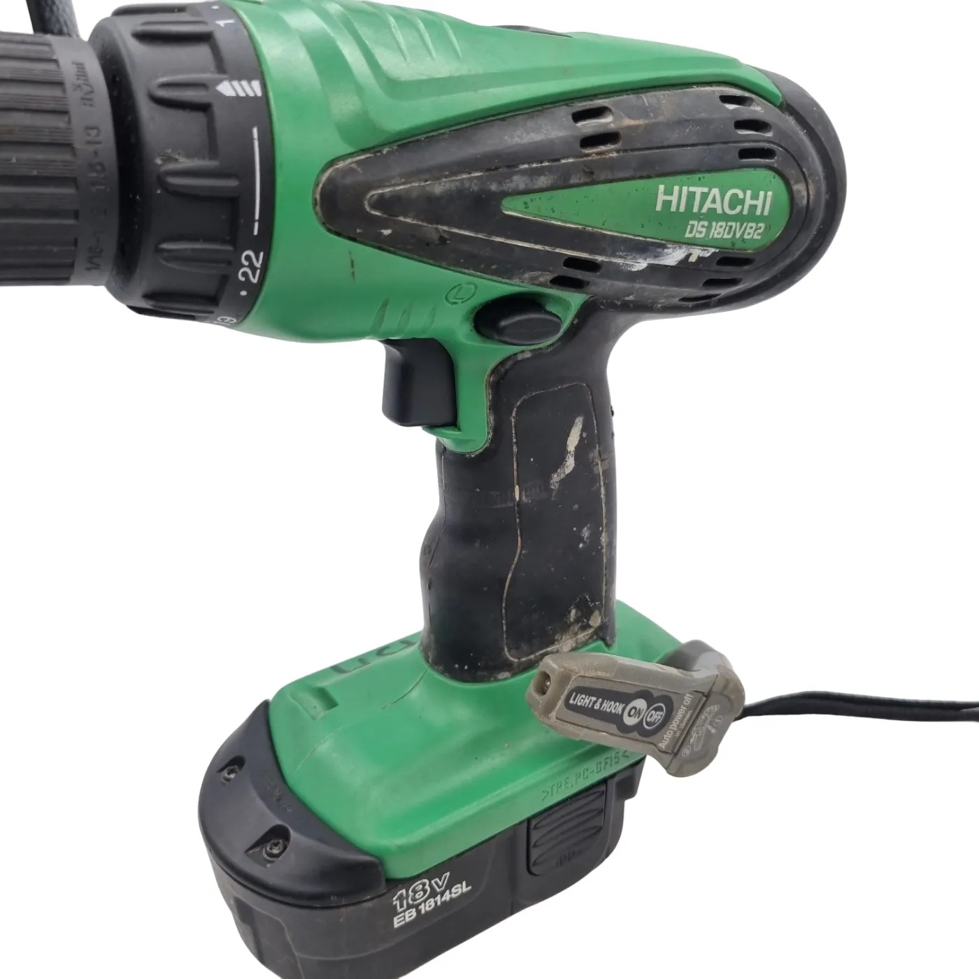 Hitachi Drill DS18DVB2 with Battery (WR)