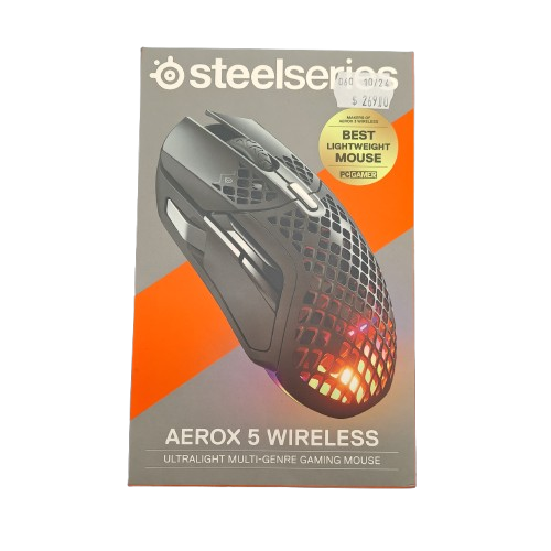 Steelseries Aerox 5 Wireless Mouse In Box