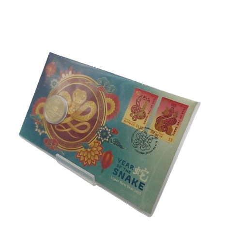 Year Of The Snake Coin 2025 $1 In Plastic Casing (NA)