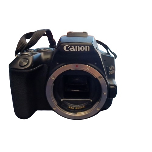 Canon EOS 200D Mark II DSLR Camera with 18-55mm Lens Black (lel)
