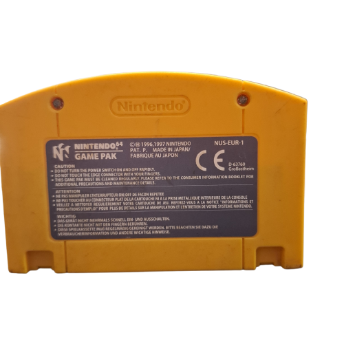 Nintendo 64 Cartridge Donkey Kong 64 NUS-NDOP-AUS Yellow (JN)