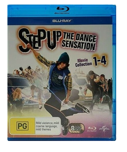 Step Up The Dance Senstion Movie Collection 1-4 Very Good Condition (CP-1350544)