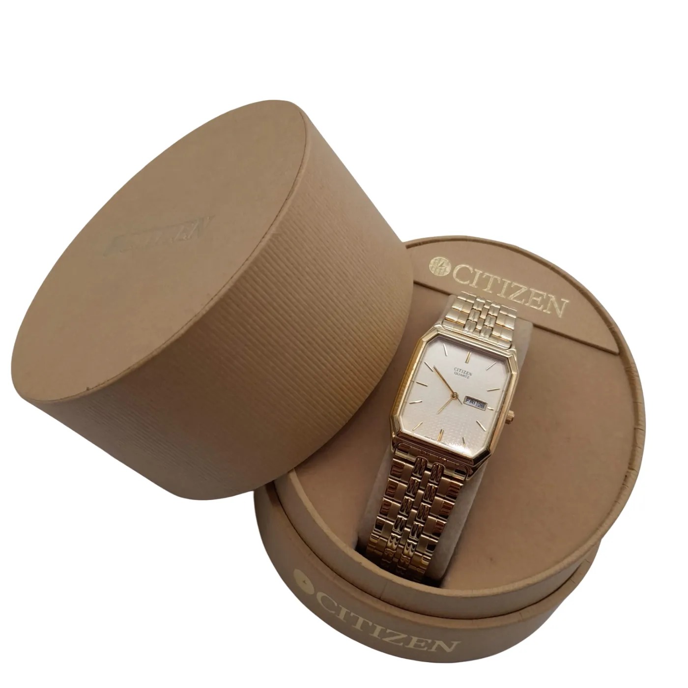 Citizen GN-O-S-9 Unisex Gold Stainless Steel Watch + Box (WL 1417341)