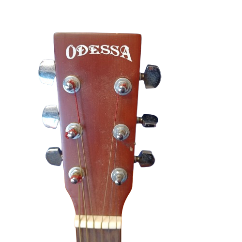 Odessa Acoustic Guitar WG 1-0 Natural Semi-Matte with Guitar Bag (lel)