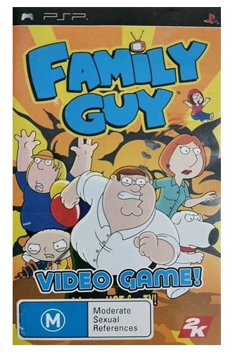 Family Guy Video Game PSP Game With Manual (CP)