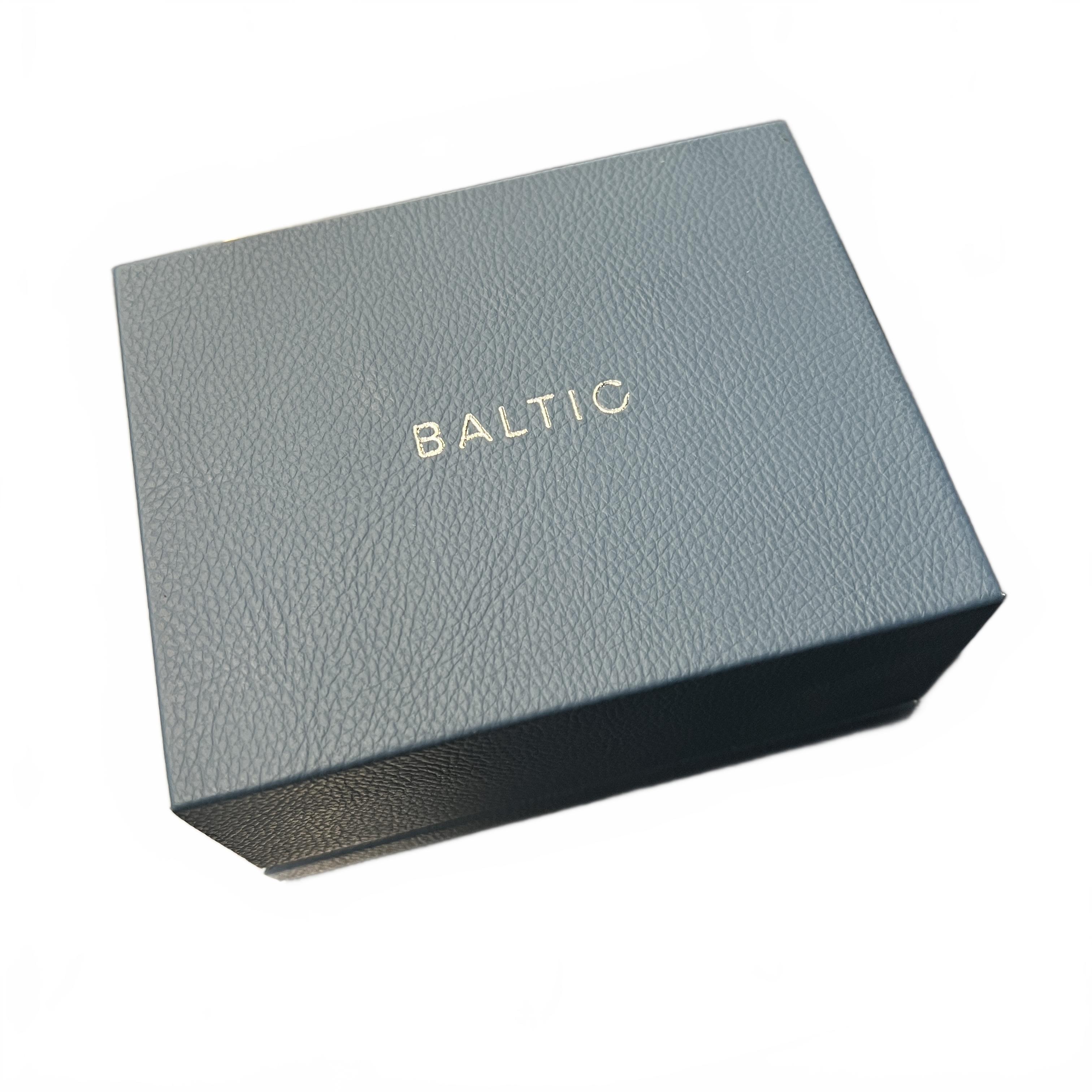 Baltic Aquascaphe Black Steel Analogue Watch (MK)