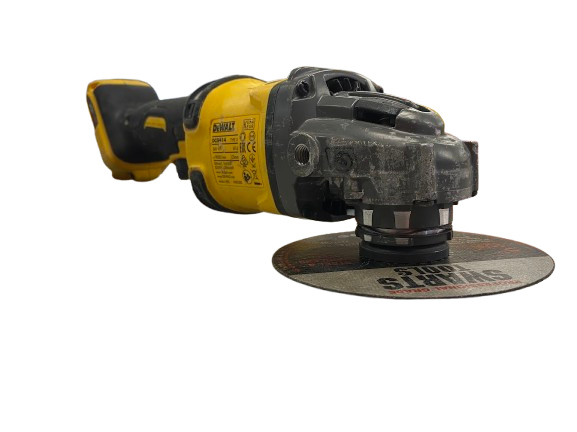 De Walt DCG414 FlexVolt Cordless Angle Grinder Yellow (NG)