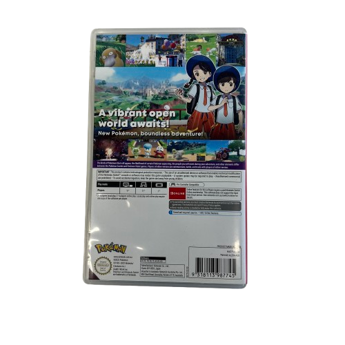 Pokemon Scarlet – Game in Case – No Manual (MK1343242)