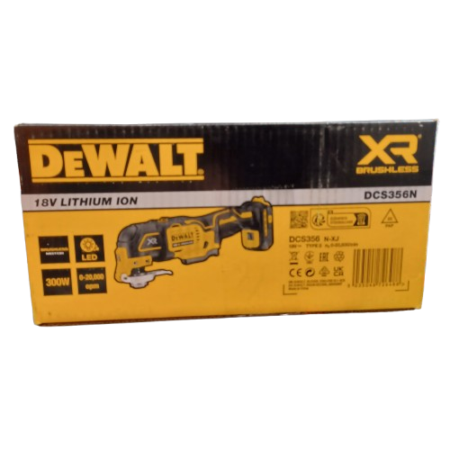 DeWALT 18V XR Li-Ion 3 Speed Oscillating Multi-Tool DCS356N – Skin Only (lel)