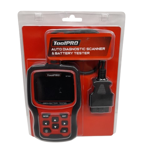 ToolPRO BT500 Auto Diagnostic Scanner OBD2 and Battery Tester (MR)