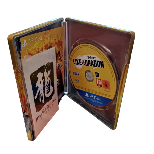 PS4 Game Yakuza Like A Dragon Day Ichi Steelbook Edition ( LE )