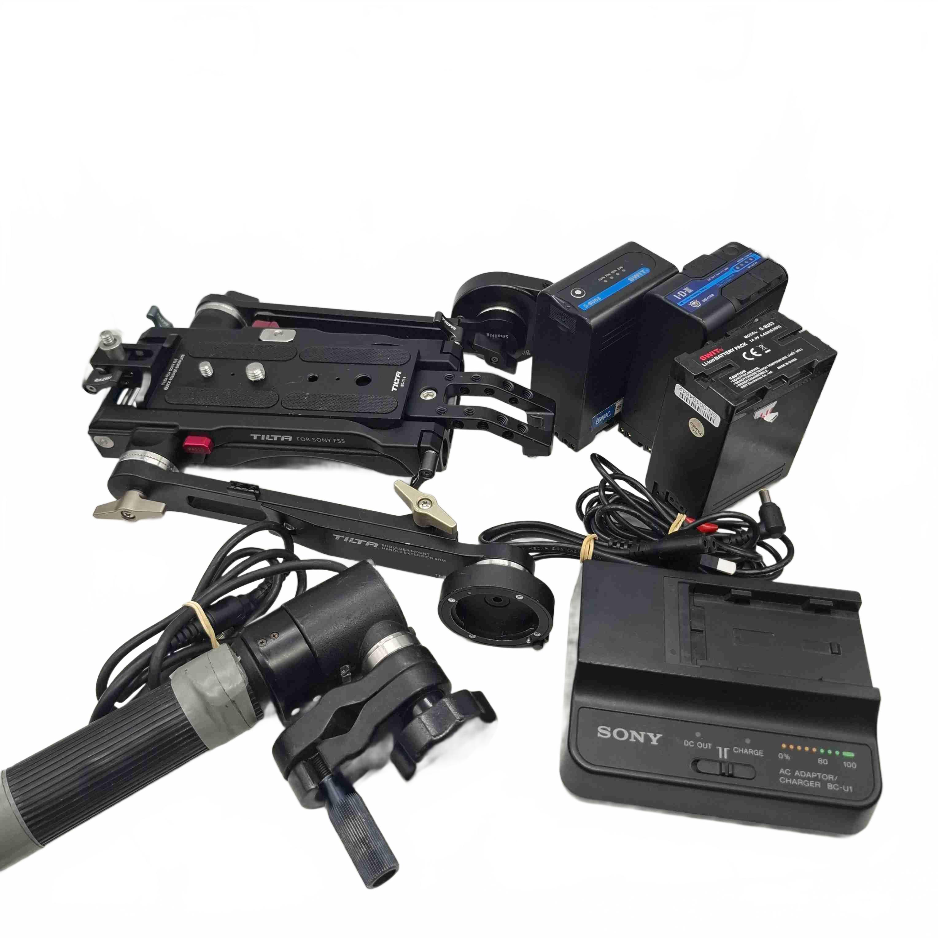 Sony Professional Camcorder XDCAMEX PMW-EX3 Kit + 3x Batteries, Charger, Lens Mount, Shoulder Mount, 0.8x Wide Conversion Lens (1435438)
