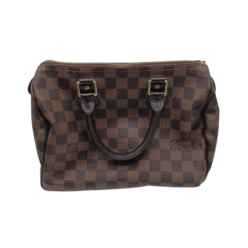 Louis Vuitton Speedy Bandoulière 25 Monogram Canvas Broken Zipper (CP)