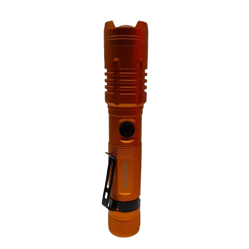 Observer FL000-0 1200 Lumen LED Rechargeable Torch Orange (LN)