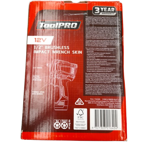 Toolpro Impact Wrench CW699-8LB-1 Grey (LN)