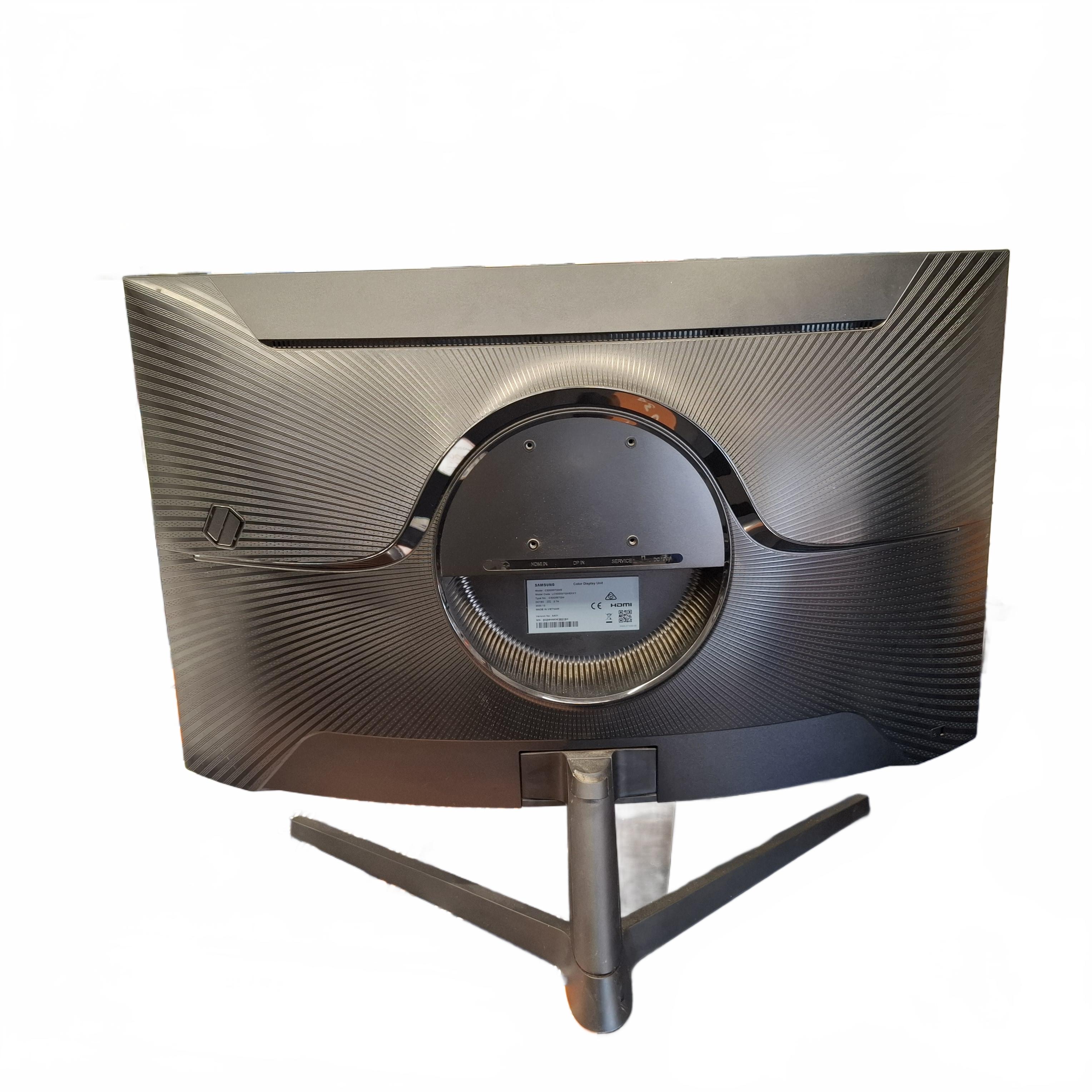 Samsung 32 Inch Curved Monitor C32GSSTQWE Black (JN) pickup.