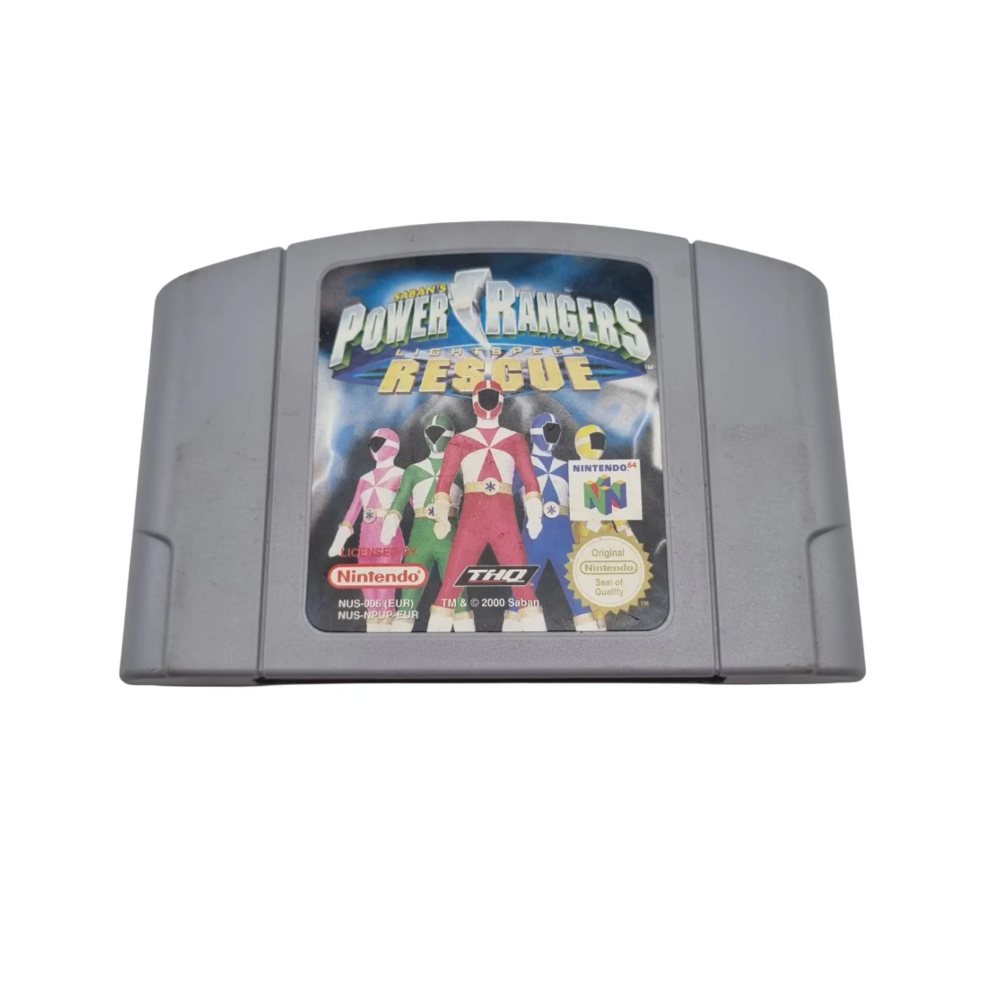 Nintendo 64 Game: Power Rangers Lightspeed Rescue