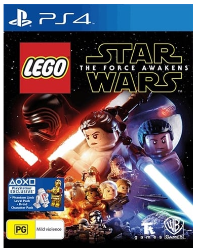 Lego Star Wars The Force Awakens Playstation 4 Game Very Good Condition With Manual (CP)