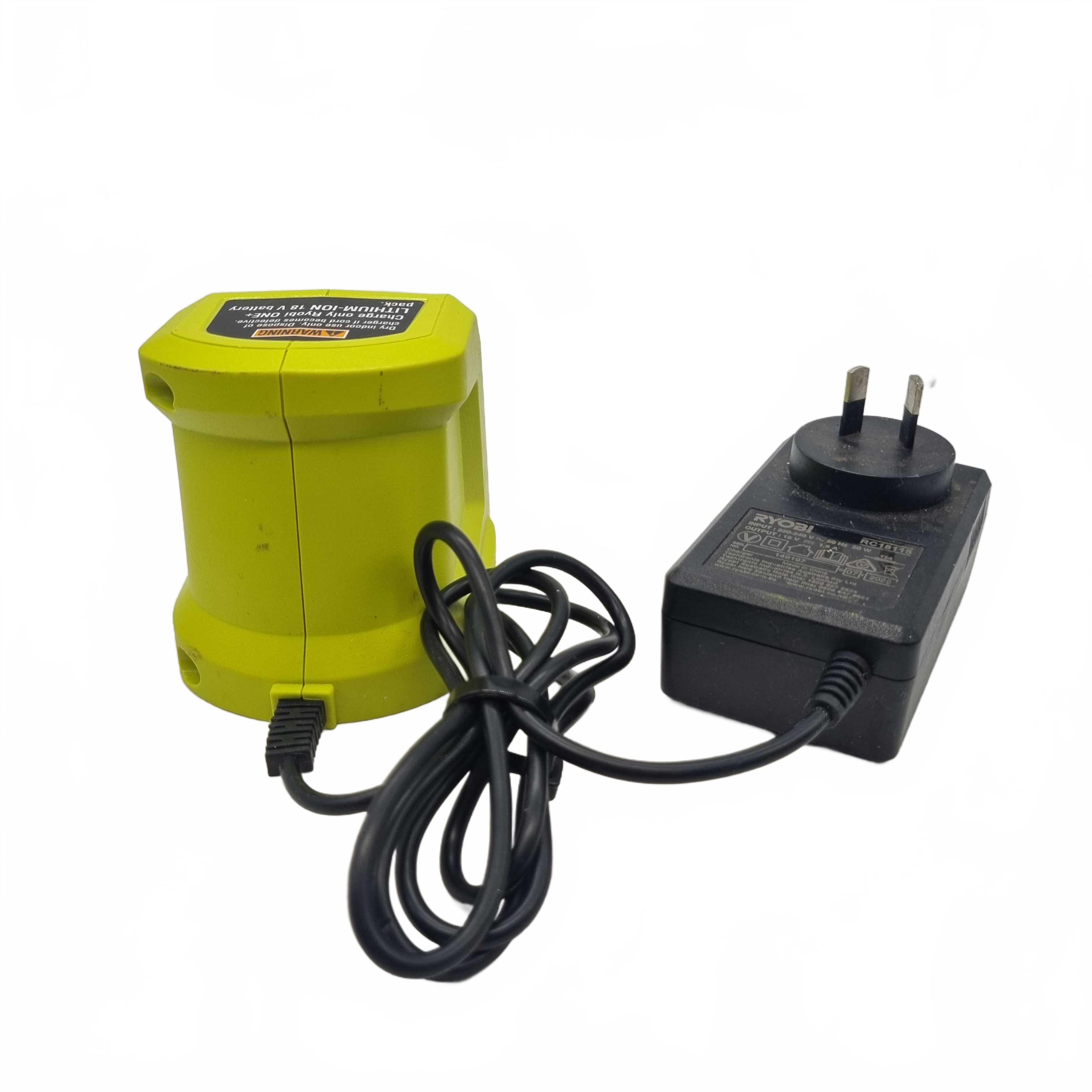 Ryobi Tool Charger RC18115 Yellow (WR1424655)