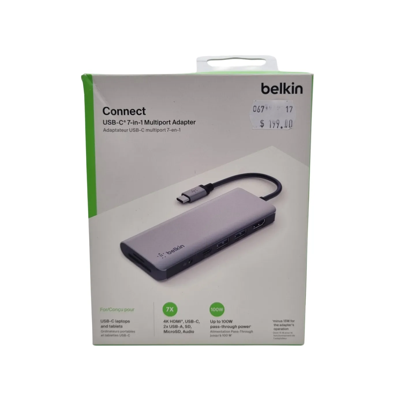 Belkin USB-C 7-in-1 Multiport Hub Adapter