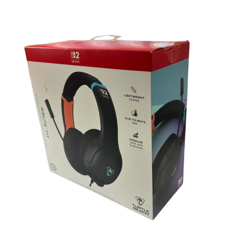 Turtle Beach Airlite Fit Gaming Headset for Nintendo Switch 2 (Charcoal Black) (MK)
