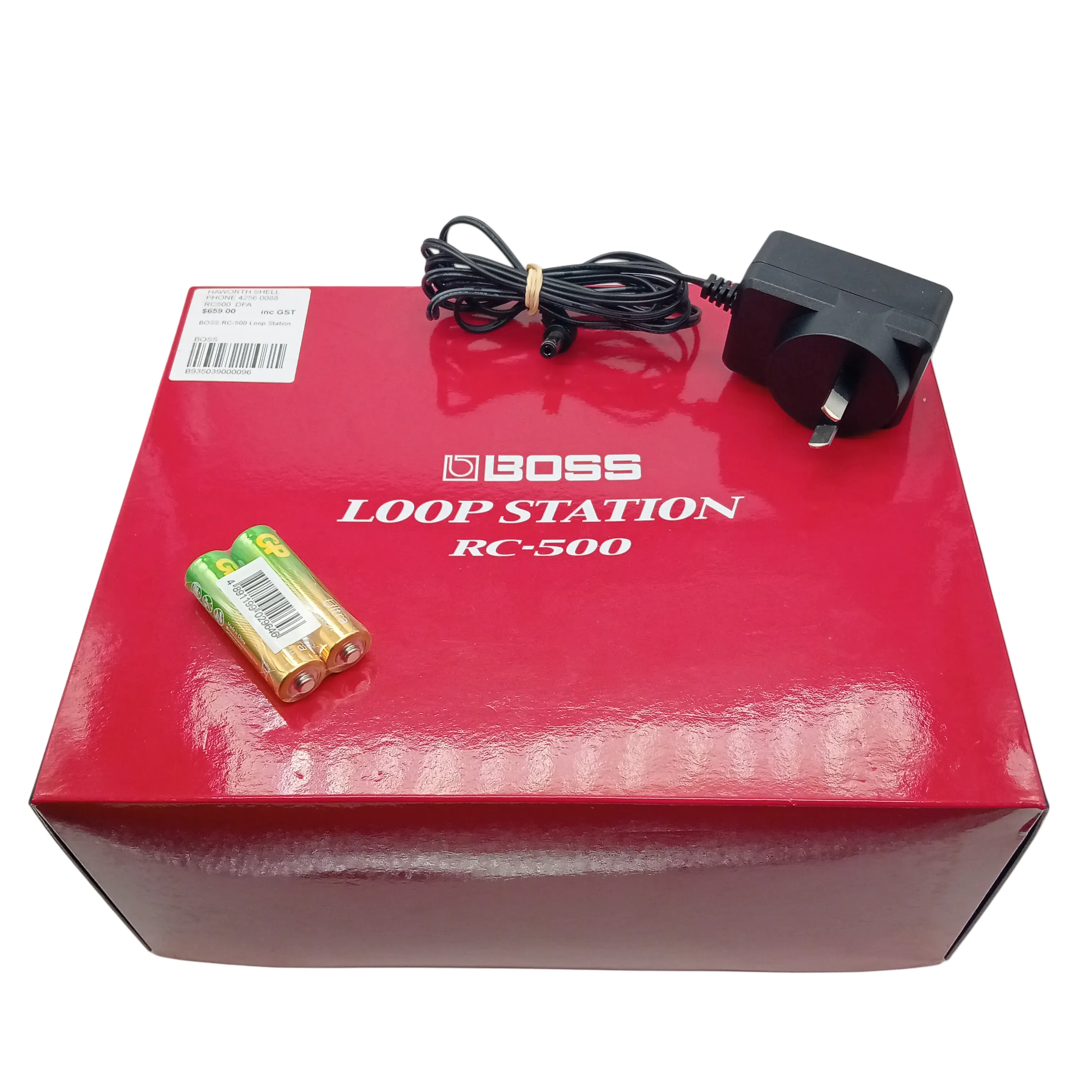 Boss Lop Station RC-500 In Box With Batteries and Power Cord