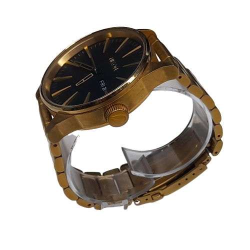 Nixon The Sentry SS Men’s Gold Stainless Steel Watch No Accessories (LN)