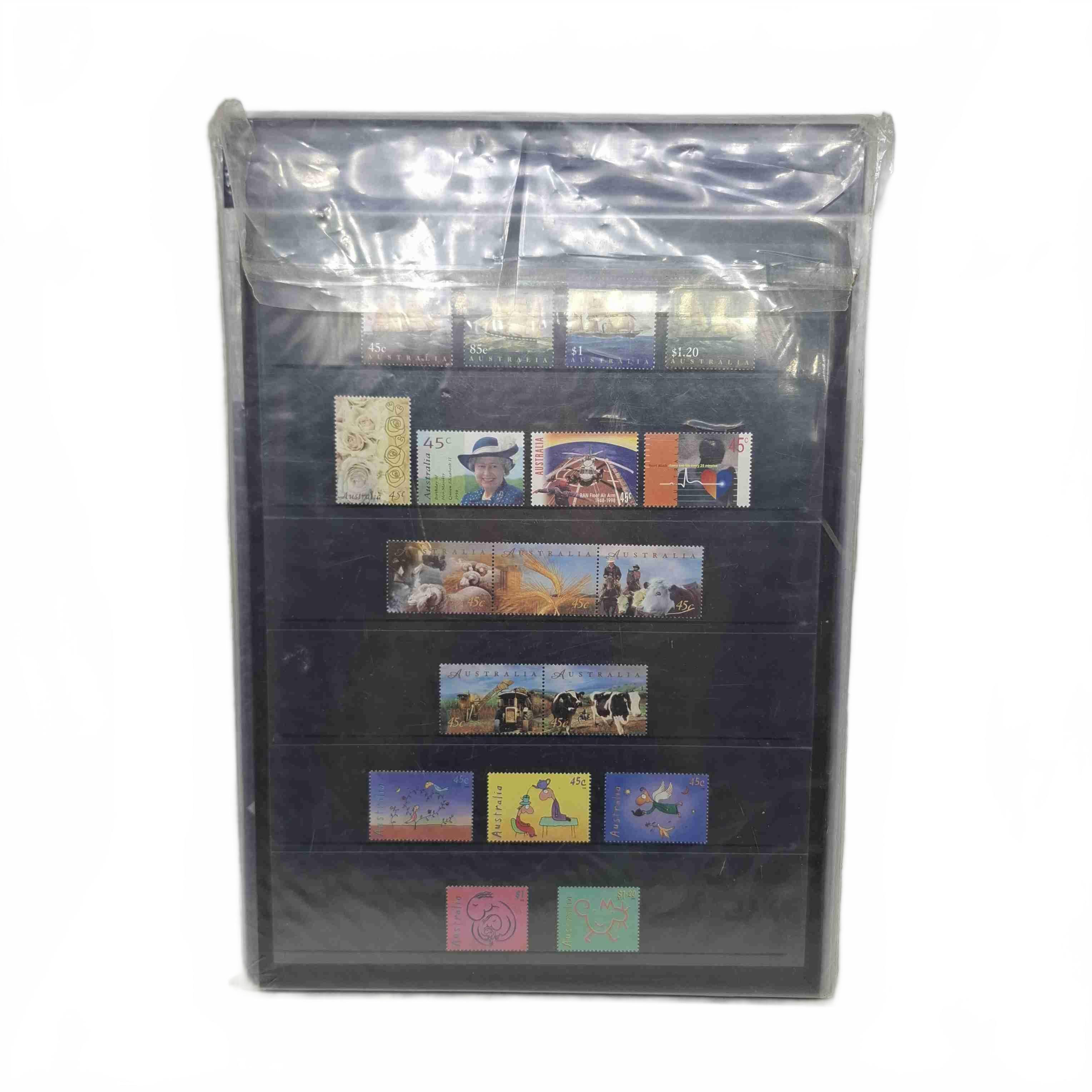 Auspost Stamp Book 1998 Deluxe The Collection (WR 1431193)