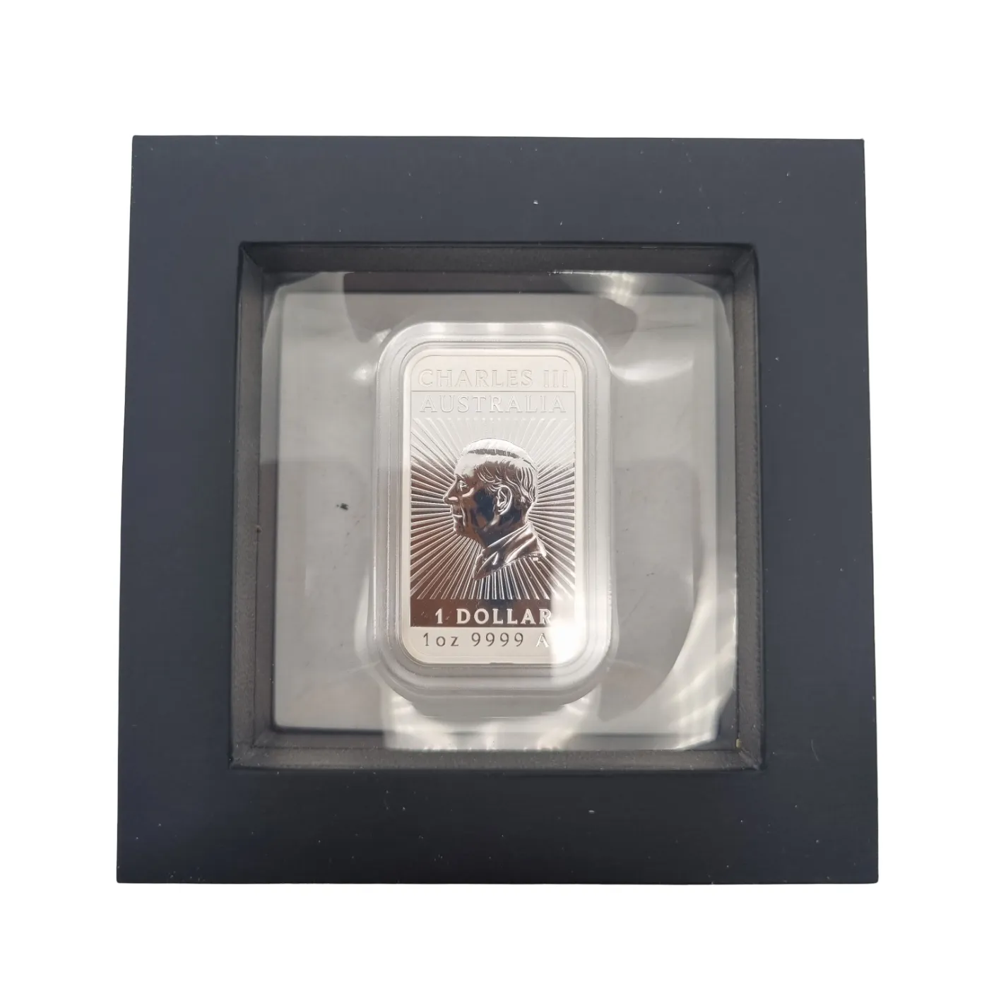 Perth Mint Rectangular Dragon 2 1oz Silver Coin  (WR 1403450)