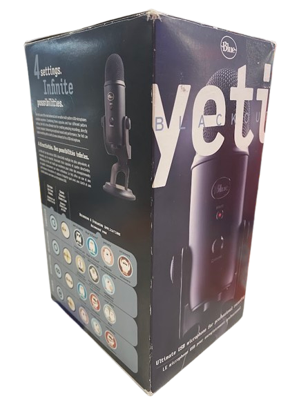 Yeti Black Out Microphone  (NG)