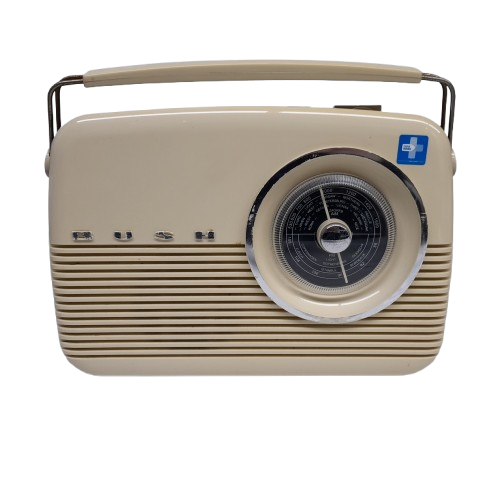 Bush TR82DAB Traditional AM/FM DAB+ Radio with Power Cord