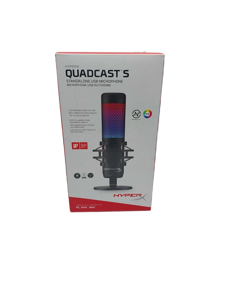 Microphone Wireless Receiver HyperX QuadCast 5 Black (GB1427640)
