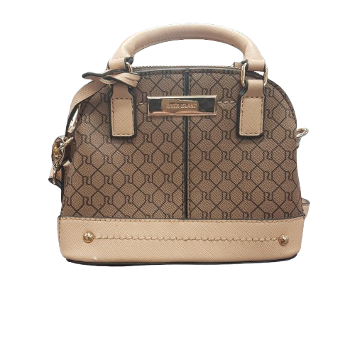 River Island Mini Tote Bag Brown With Long Strap (MR1432708)