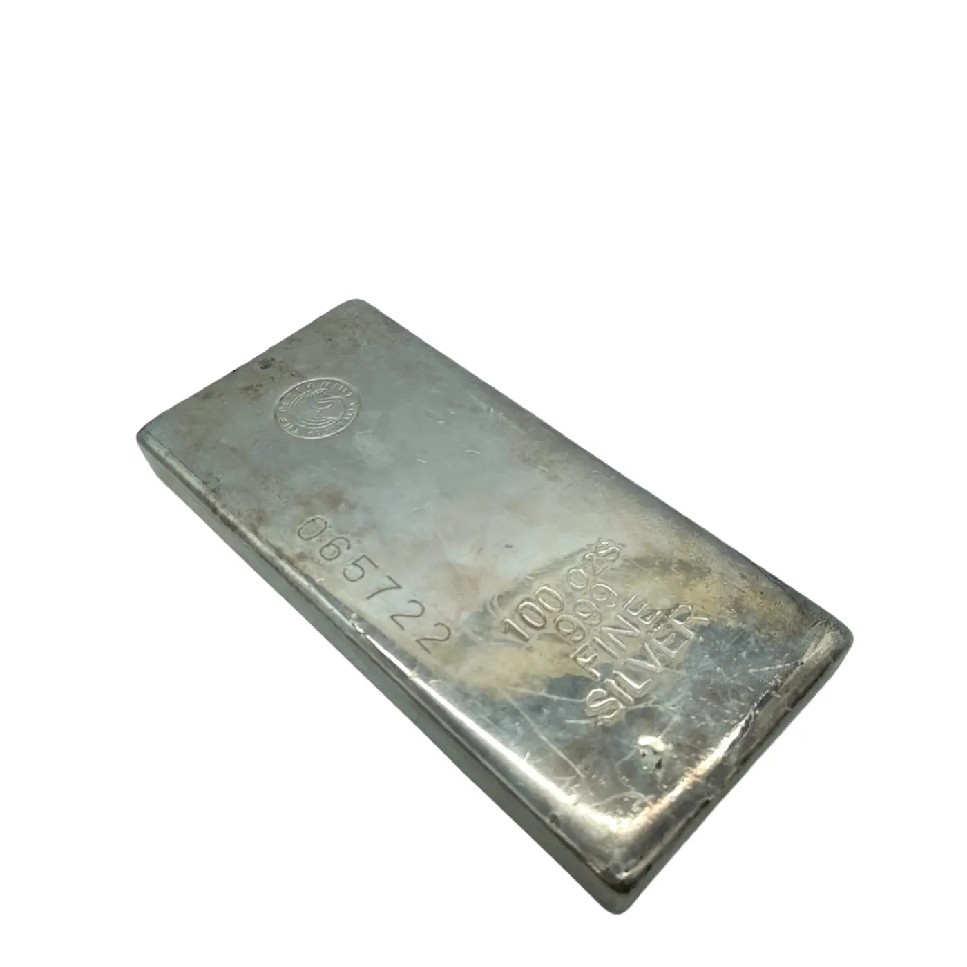 The Perth Mint Bullion Bar 100 oz 999 Fine Silver (WL 1378596)
