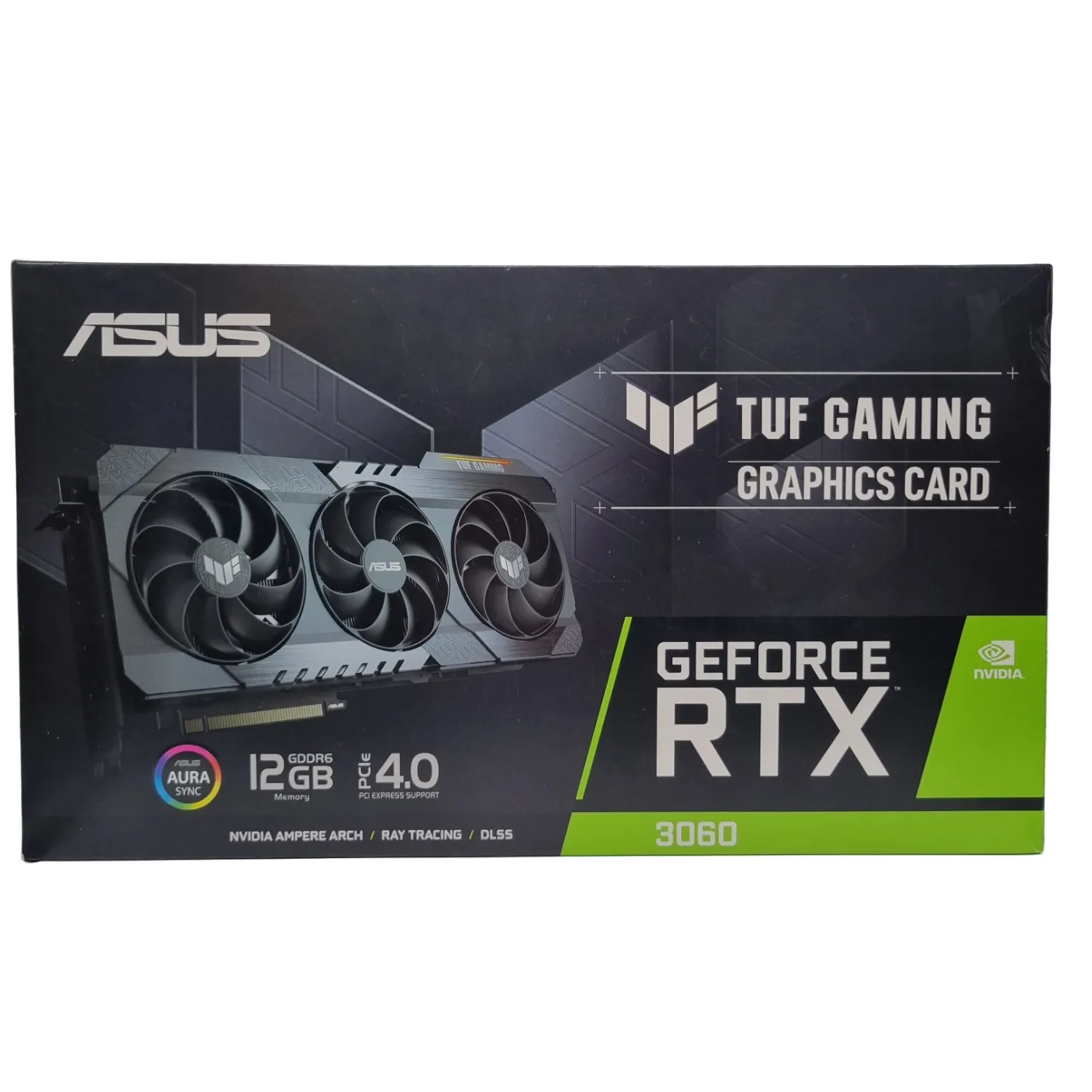 ASUS TUF Gaming GeForce Graphics Card RTX 3060 12GB  TUF-RTX3060-12G-GAMI – In Box