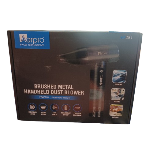 Aerpro Brushed Metal Handheld Dust Blower ( Like NEW ) ( LE )