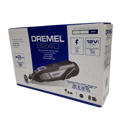 Dremel 8240 12V Cordless Rotary Tool Kit in Box Like New (LN)