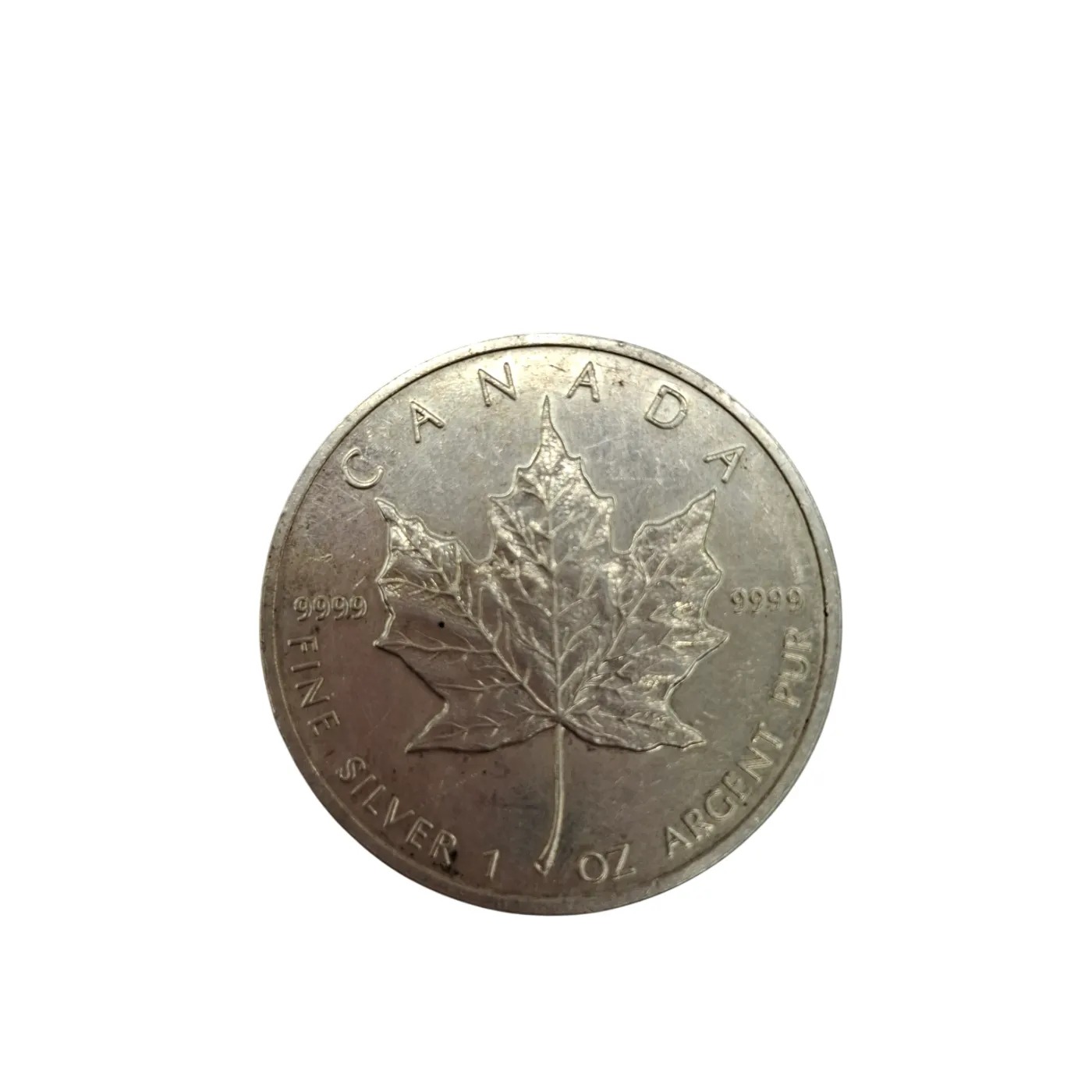 Silver Bar 999 Fine Silver Canada Coin 31.1GMS 1OZ (WR1425564)