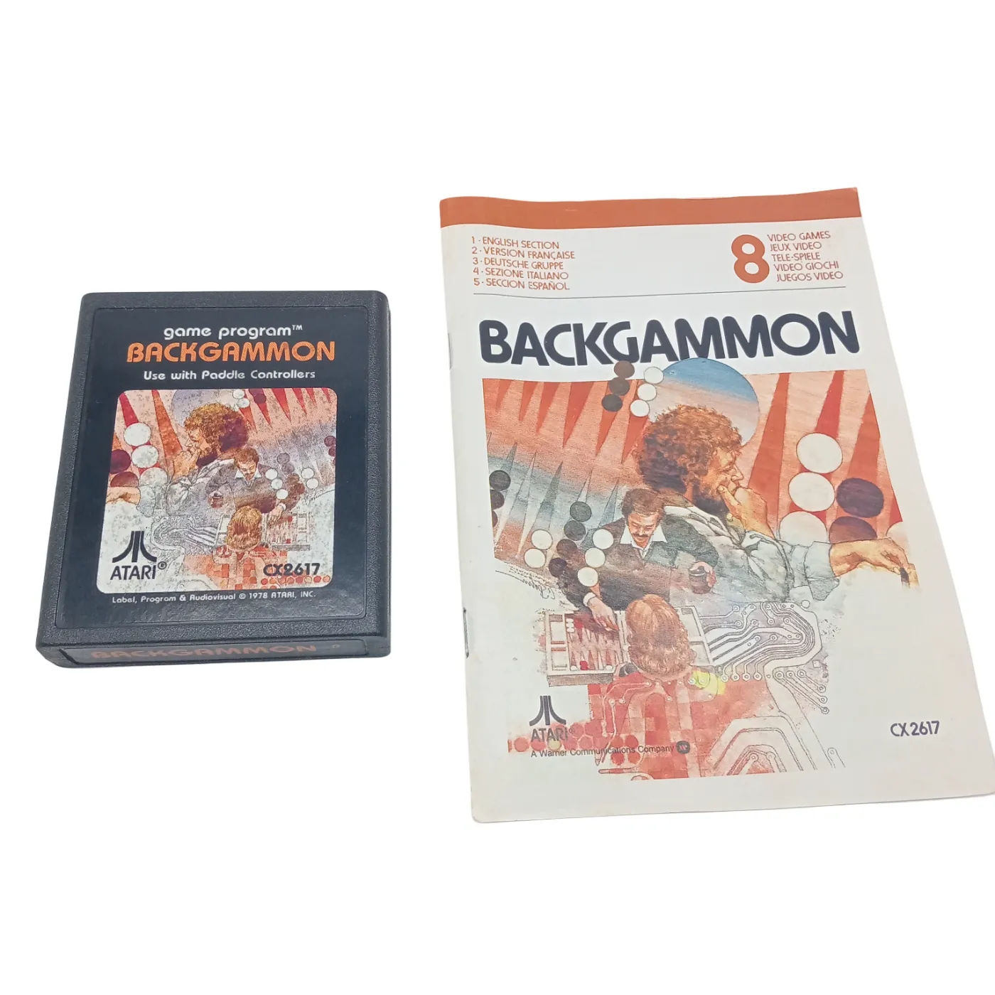 Atari 2600 Game in Box: Backgammon (WR 1396214)