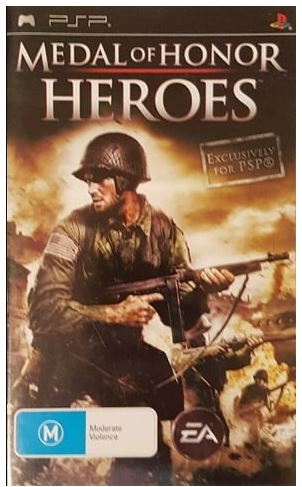 Medal Of Honor Hereos PSP Game In Case Good Condition With Manual (GE1353824)