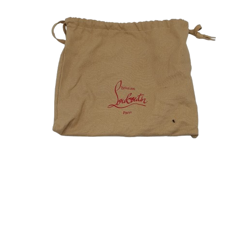 Christian Louboutin Elisa Baguette Handbag, Metallic Green, Includes: Box, Dust Bag, Receipt, Strap, Like New Condition (CP)