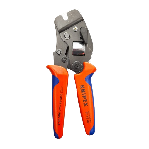 Knipex Hand Ratcheting Crimp Tool for Bootlace Ferrule, 0.08 → 16mm² Wire (JN)
