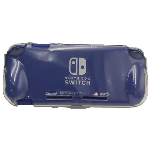 Nintendo Switch Lite HDH-001 Blue – Handheld Console with Clear Case (No Charger)