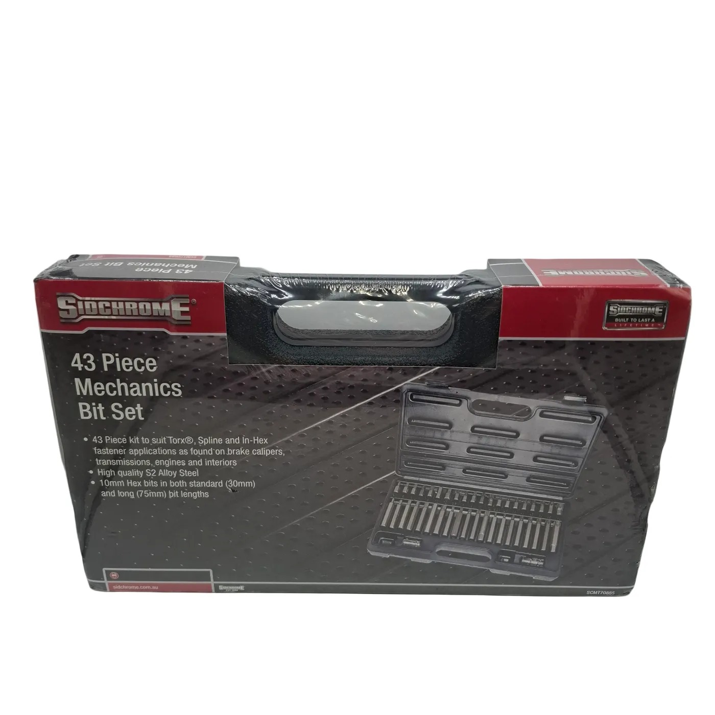 Sidchrome 43 Piece Mechanics Bit Set SCMT70885 (WR1410655)