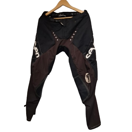 Seven Zero Motorbike Pants Black Brown Size 32 (1423604) (JN)