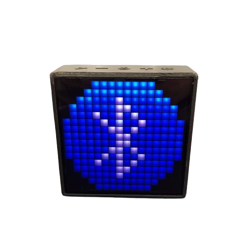 Timebox-Evo Pixel Art Speaker – 16×16 DIY LED Display & Alarm Clock (With Charging Cable Only) (MR)